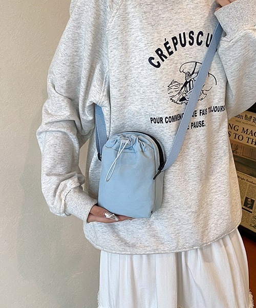 Ressaca(レサーカ)の「ストリングミニショルダーバッグ(ショルダーバッグ・レディース・オフホワイト/ブルー/ブラック・FREE)」の3枚目の写真