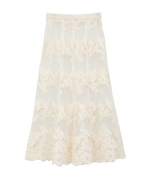 CLANE | CLANE/クラネ/SHEER FLOWER LACE SKIRT(スカート)
