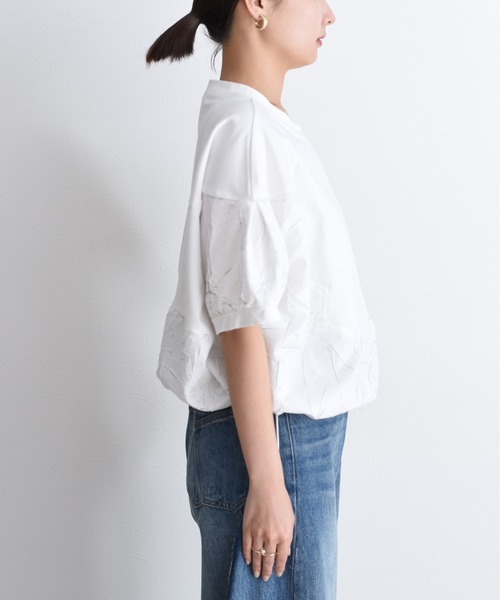 エイミーロウ ランダムギャザー ドロストパンツ Eimee Law│Eimee Law