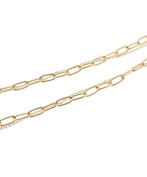 AMERICAN HOLIC（アメリカンホリック）の「2連ドロップトップネックレス（ネックレス・レディース・ゴールド/シルバー・FREE）」の16枚目の写真