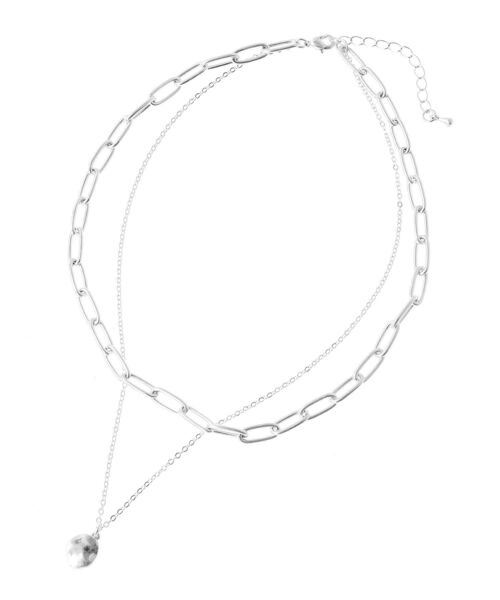 AMERICAN HOLIC（アメリカンホリック）の「2連ドロップトップネックレス（ネックレス・レディース・ゴールド/シルバー・FREE）」の17枚目の写真