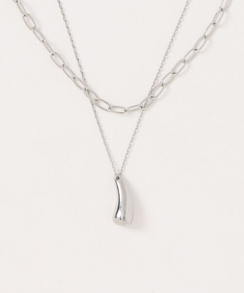 AMERICAN HOLIC（アメリカンホリック）の「2連ドロップトップネックレス（ネックレス・レディース・ゴールド/シルバー・FREE）」の10枚目の写真