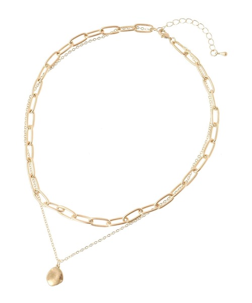 AMERICAN HOLIC（アメリカンホリック）の「2連ドロップトップネックレス（ネックレス・レディース・ゴールド/シルバー・FREE）」の8枚目の写真