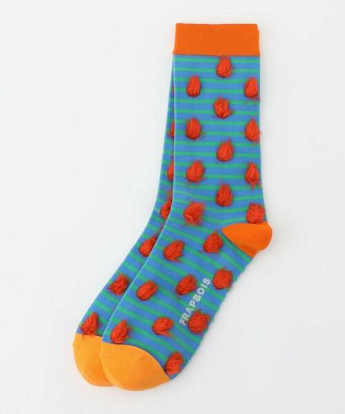 FRAPBOIS（フラボア）の「フェザソックス（ソックス/靴下・レディース・ベージュ/ブラック/ブルー・FREE）」の4枚目の写真