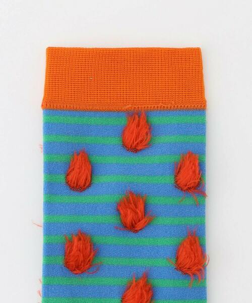 FRAPBOIS（フラボア）の「フェザソックス（ソックス/靴下・レディース・ベージュ/ブラック/ブルー・FREE）」の5枚目の写真