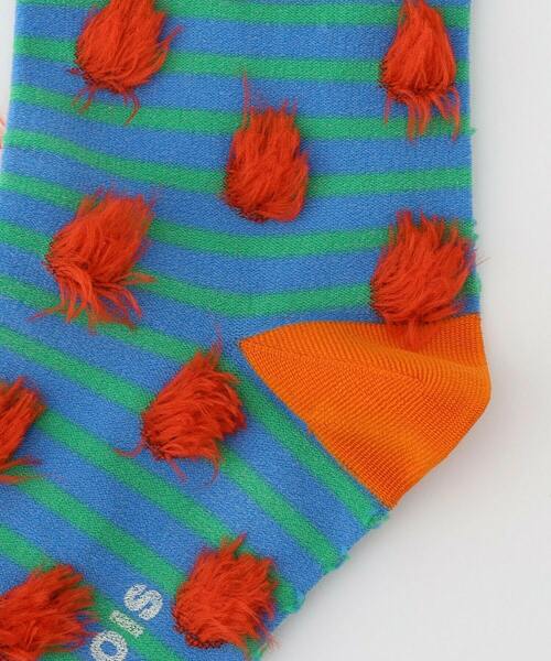 FRAPBOIS（フラボア）の「フェザソックス（ソックス/靴下・レディース・ベージュ/ブラック/ブルー・FREE）」の6枚目の写真