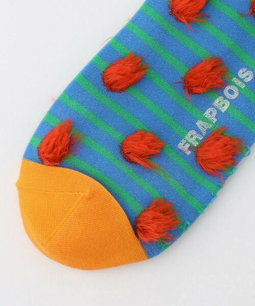 FRAPBOIS（フラボア）の「フェザソックス（ソックス/靴下・レディース・ベージュ/ブラック/ブルー・FREE）」の8枚目の写真