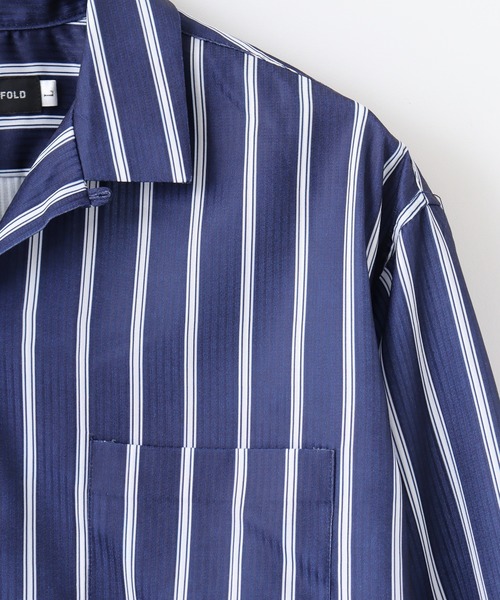 FUNALIVE(ファンアライブ)の「Print open short-sleeved shirt / 総柄プリント オープン半袖シャツ unisex(シャツ/ブラウス・メンズ・グレイッシュベージュ/ネイビー/マスタード/ブラック/アイボリー/ブルー・M/LL/L)」の19枚目の写真