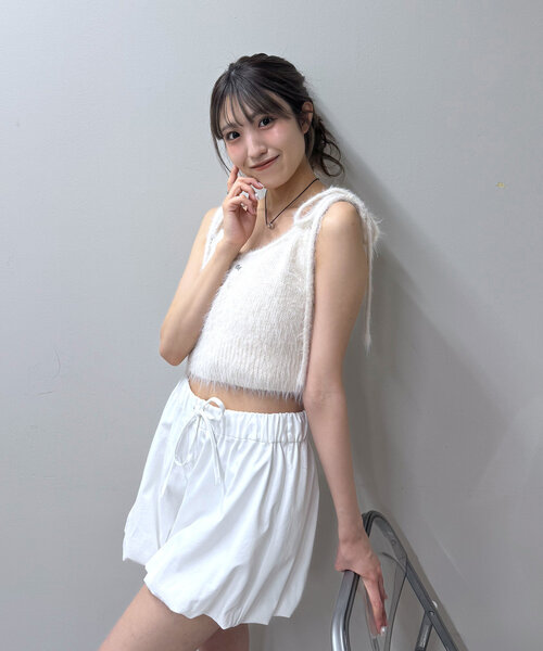 mline（エムライン）の「[mline]meシャギーベスト（ベスト・レディース・ベージュ/ピンク/アイボリー・FREE）」の18枚目の写真