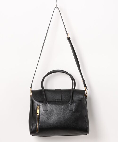 NiiNa(ニーナ)の「【 NiiNa / ニーナ 】高品質牛革2wayダブルポケットハンドレザーバッグ(ショルダーバッグ・レディース・ブラウン/ダークブラウン/ブラック/ブラウン系その他/グレイッシュベージュ/カーキ・FREE)」の7枚目の写真