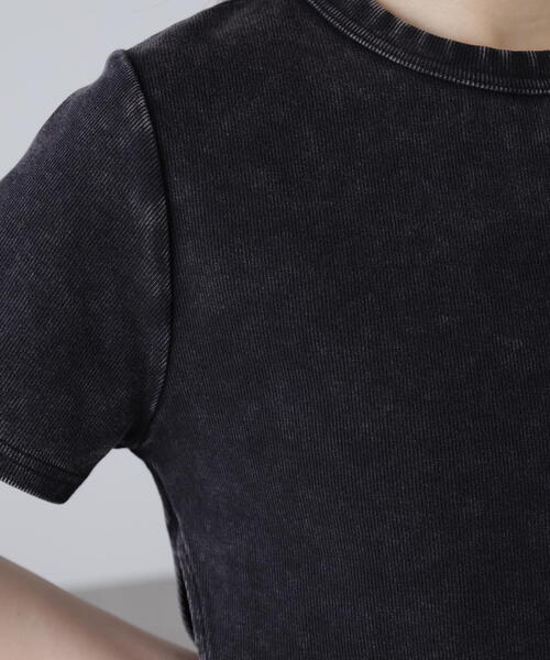 FREE'S MART(フリーズマート)の「ヴィンテージ加工サイドベルトT(Tシャツ/カットソー・レディース・ブラック/ホワイト/ブラウン・FREE)」の14枚目の写真