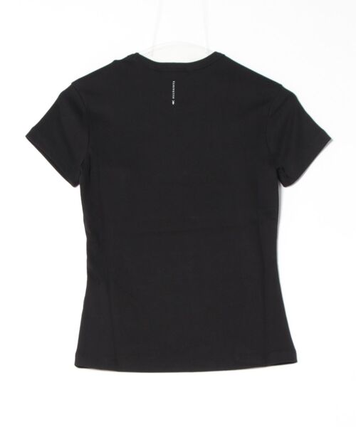 ALLSAINTS(オールセインツ)の「STEVIE SLIM FIT SHORT SLEEVE T-SHIRT | STEVIE スリム フィット 半袖 Tシャツ(Tシャツ/カットソー・レディース・ブラック・S/M/L/XS)」の8枚目の写真