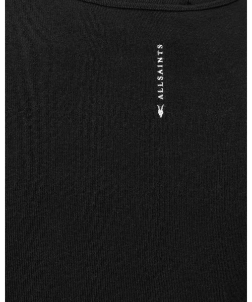ALLSAINTS(オールセインツ)の「STEVIE SLIM FIT SHORT SLEEVE T-SHIRT | STEVIE スリム フィット 半袖 Tシャツ(Tシャツ/カットソー・レディース・ブラック・S/M/L/XS)」の6枚目の写真
