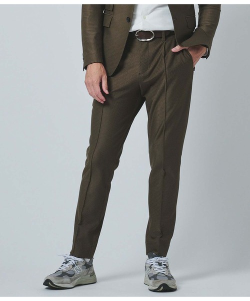 junhashimoto(ジュンハシモト)の「GMT PANTS(スラックス・メンズ・カーキ/チャコールグレー・3/5/4/2/6)」の7枚目の写真