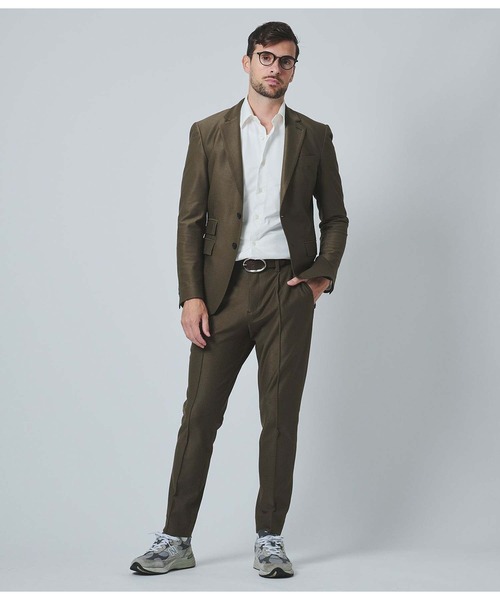 junhashimoto(ジュンハシモト)の「GMT PANTS(スラックス・メンズ・カーキ/チャコールグレー・3/5/4/2/6)」の14枚目の写真