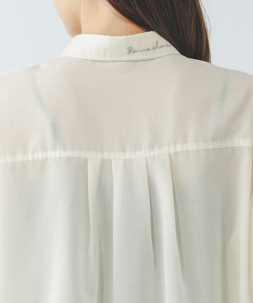 GLOBAL WORK(グローバルワーク)の「レタード刺繍シャツ/494039(シャツ/ブラウス・レディース・ホワイト/ストライプ・LARGE/MEDIUM)」の17枚目の写真