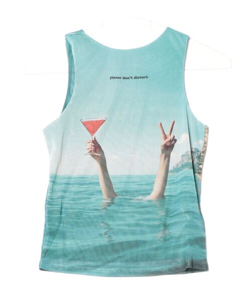 SEAタンクトップ（Tシャツ/カットソー）｜Desigual（デシグアル