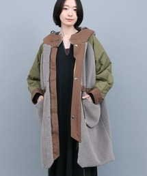 チチカカ（チチカカ）の「ボア×キルトリバーシブルコート（モッズコート）」