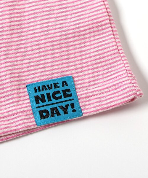 BREEZE(ブリーズ)の「【WEB限定/2Pセット】ボーダー半袖Tシャツ_ジュニア対応(Tシャツ/カットソー・キッズ・オフホワイト/ネイビー/レッド・110/100/90/80/140/130/120)」の19枚目の写真