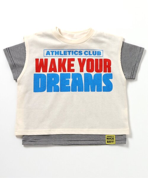 BREEZE(ブリーズ)の「【WEB限定/2Pセット】ボーダー半袖Tシャツ_ジュニア対応(Tシャツ/カットソー・キッズ・オフホワイト/ネイビー/レッド・110/100/90/80/140/130/120)」の21枚目の写真