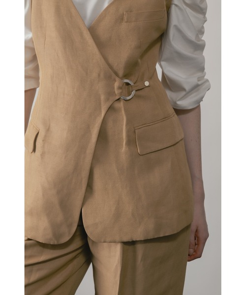 CINOH - チノ CINOH ロングベスト CINOH(チノ)のBEAVER CLOTH LONG COAT通販 | 集英社HAPPY PLUS STORE
