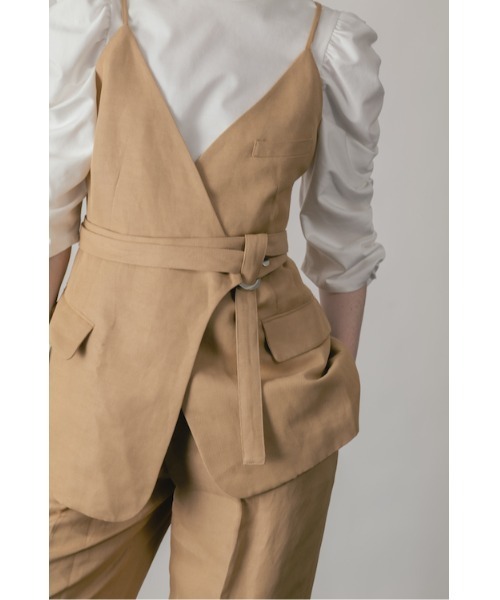 CINOH - チノ CINOH ロングベスト CINOH(チノ)のBEAVER CLOTH LONG COAT通販 | 集英社HAPPY PLUS STORE
