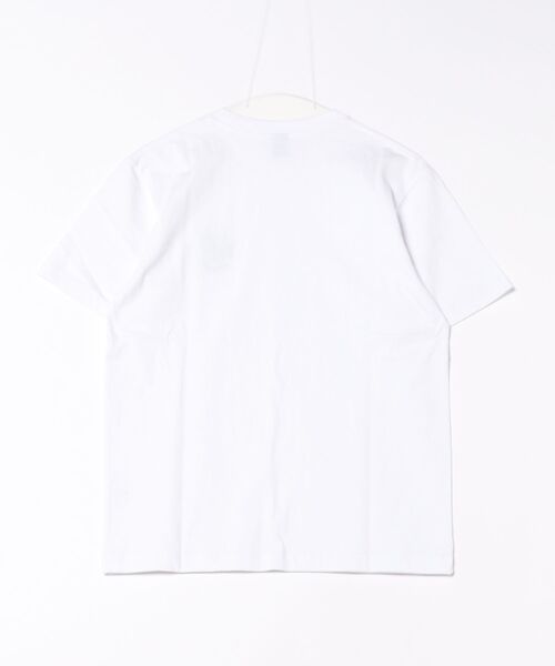 B'day(ビーデイ)の「ヘヴィウェイト天竺 ワンポイント刺繍 半袖 クルーネック コットン100%(Tシャツ/カットソー・メンズ・ブラック/ホワイト/グレイッシュベージュ・LARGE/MEDIUM)」の12枚目の写真