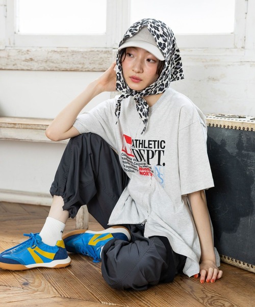 niko and...(ニコアンド)の「オリジナルOTギャザースニーカー(スニーカー・レディース・ブルー/アイボリー/グリーン・MEDIUM/LARGE)」の9枚目の写真