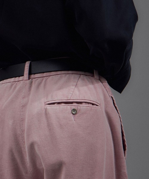 SALON adam et rope'(サロン アダム エ ロペ)の「フェードコーデュロイパンツ / セットアップ対応(その他パンツ・レディース・ピンク/ブラウン/チャコールグレー・M/S)」の10枚目の写真