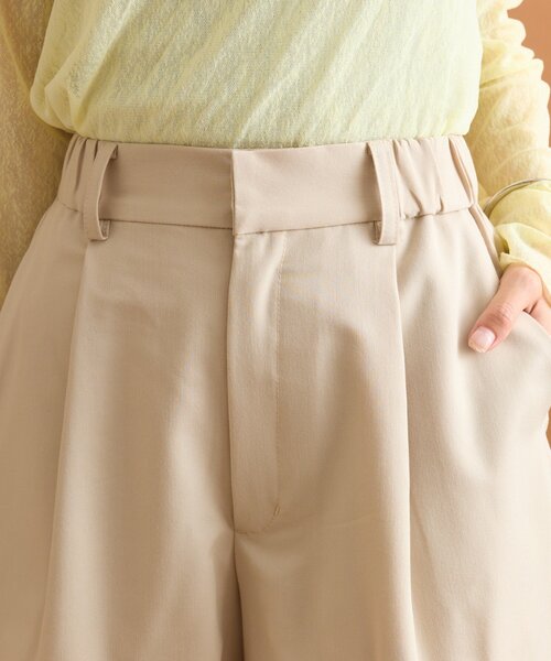 mystic（ミスティック）の「シンプルショートパンツ（その他パンツ・レディース・ブラック/アイボリー・2/1）」の13枚目の写真