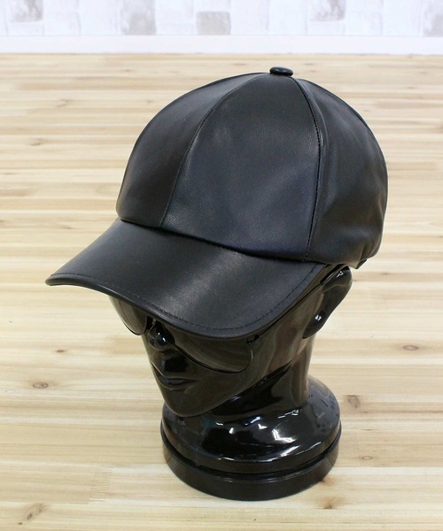 Schott N.Y.C ショット 本革 キャップ メンズ レディース レザー