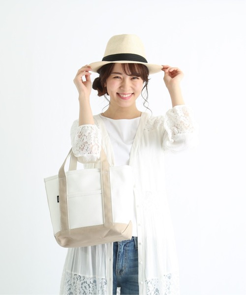 BACKYARD FAMILY(バックヤードファミリー)の「Amie キャンバストート Mサイズ(トートバッグ・レディース・レッド系その他/ブラック系その他/イエロー/ブラウン/ネイビー/ホワイト・FREE)」の9枚目の写真