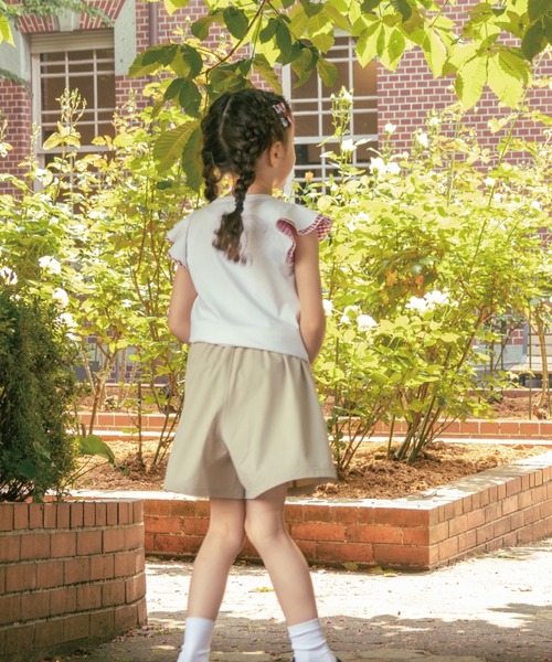 panpantutu(パンパンチュチュ)の「リボン&フレンズトップス(半袖)(Tシャツ/カットソー・キッズ・ライトブルー/ホワイト/ネイビー・100cm/90cm/110cm/120cm/130cm/80cm/140cm)」の8枚目の写真