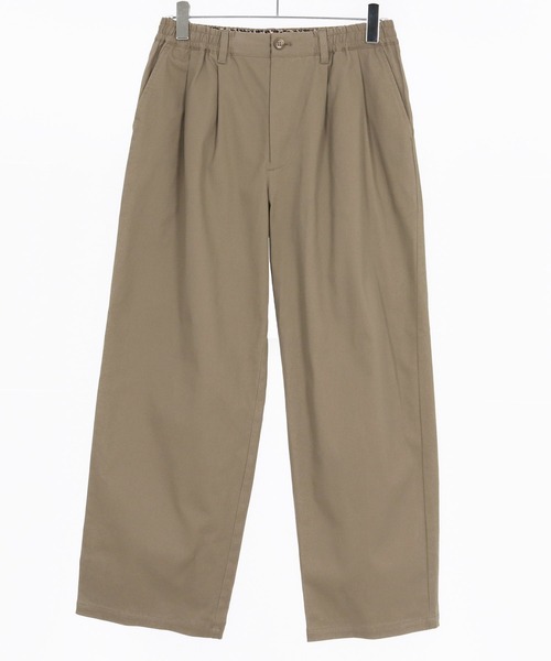 GLIMCLAP(グリムクラップ)の「mp13870-Wide-leg trousers-stretch chino cloth- チノパンツ(チノパンツ・メンズ・チャコール/ベージュ/ブラック・S/M/L)」の20枚目の写真