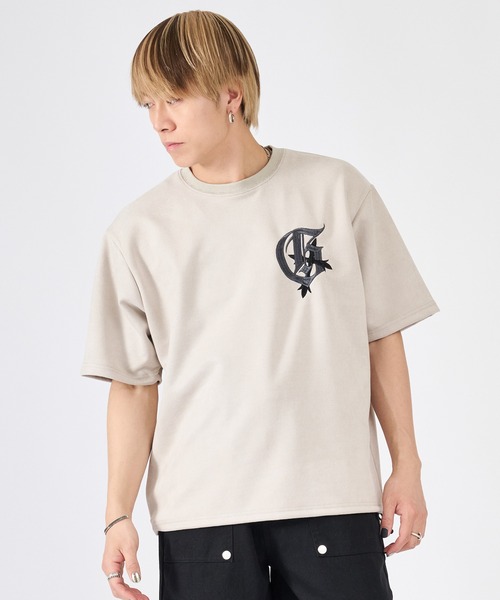 新作★STONE *カジュアルな魅力*ロゴパッチTシャツ STONE ISLAND 25SSモデル ストーンアイランド COMPASSロゴパッチ