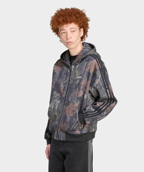 セール】カモ フード付き フルジップ / アディダスオリジナルス adidas