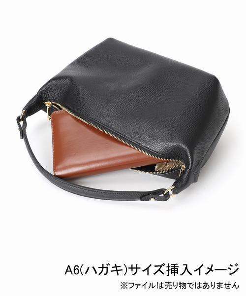 MILOS（ミロス）の「MILOS/ミロス ワンハンドルソフトBAG（ショルダーバッグ・レディース・ブラック/ブラウン・FREE）」の18枚目の写真