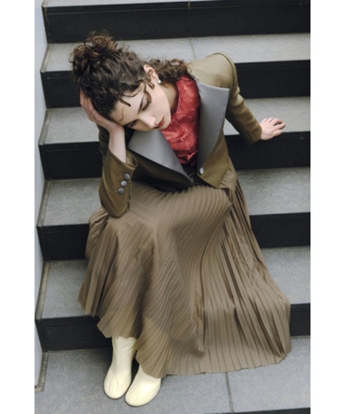 KEITA MARUYAMA（ケイタマルヤマ）の「YUKATA Print Linen SK