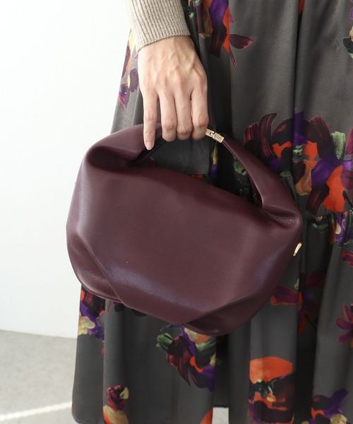 Three Four Time（ｽﾘｰﾌｫｰﾀｲﾑ）の「メタルポイントショルダーBAG（ショルダーバッグ・レディース・ワインレッド/グリーン/ブラック/キャメル・FREE）」の4枚目の写真