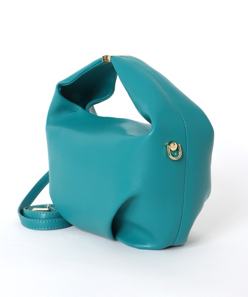 Three Four Time（ｽﾘｰﾌｫｰﾀｲﾑ）の「メタルポイントショルダーBAG（ショルダーバッグ・レディース・ワインレッド/グリーン/ブラック/キャメル・FREE）」の9枚目の写真