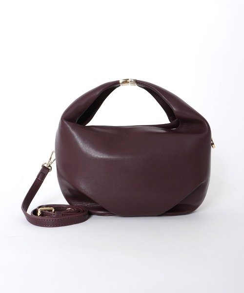 Three Four Time（ｽﾘｰﾌｫｰﾀｲﾑ）の「メタルポイントショルダーBAG（ショルダーバッグ・レディース・ワインレッド/グリーン/ブラック/キャメル・FREE）」の19枚目の写真