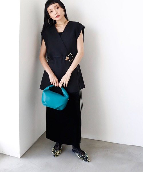 Three Four Time（ｽﾘｰﾌｫｰﾀｲﾑ）の「メタルポイントショルダーBAG（ショルダーバッグ・レディース・ワインレッド/グリーン/ブラック/キャメル・FREE）」の21枚目の写真