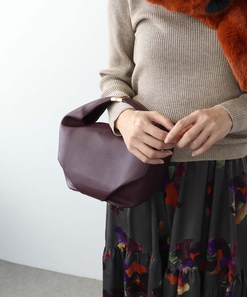 Three Four Time（ｽﾘｰﾌｫｰﾀｲﾑ）の「メタルポイントショルダーBAG（ショルダーバッグ・レディース・ワインレッド/グリーン/ブラック/キャメル・FREE）」の20枚目の写真