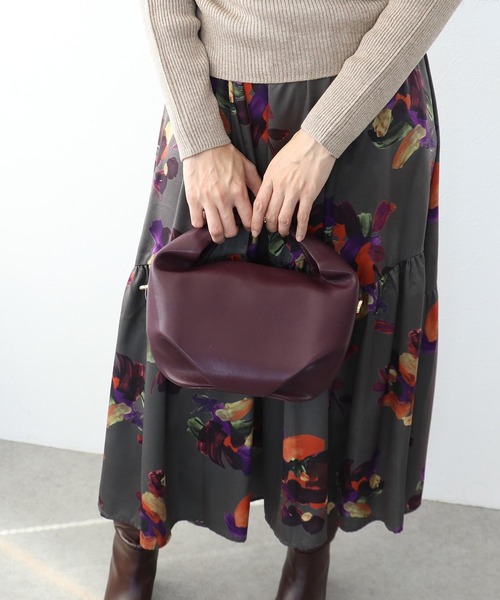 Three Four Time（ｽﾘｰﾌｫｰﾀｲﾑ）の「メタルポイントショルダーBAG（ショルダーバッグ・レディース・ワインレッド/グリーン/ブラック/キャメル・FREE）」の18枚目の写真