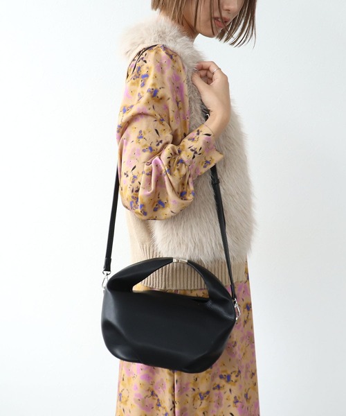 Three Four Time（ｽﾘｰﾌｫｰﾀｲﾑ）の「メタルポイントショルダーBAG（ショルダーバッグ・レディース・ワインレッド/グリーン/ブラック/キャメル・FREE）」の22枚目の写真