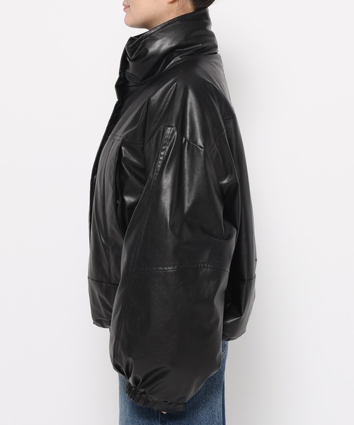 レザーモンスターショートコート 580468（ブルゾン）｜LOWRYS FARM