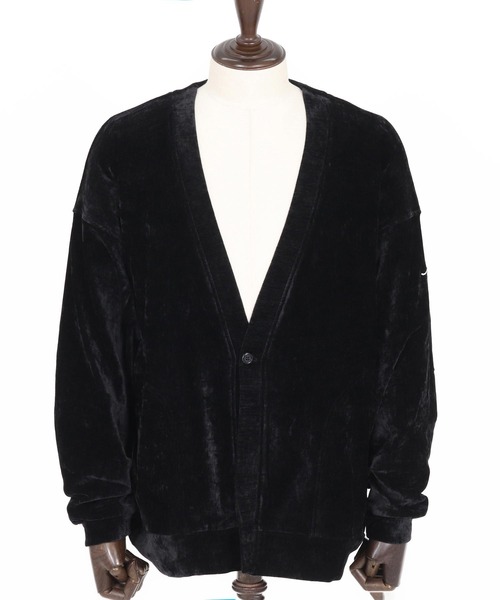 CALL&RESPONSE（コールアンドレスポンス）の「mcg3671-タックカーデ-ビンテージベロア カーディガン（カーディガン/ボレロ・メンズ・グレー/ブラック・2/4）」の17枚目の写真