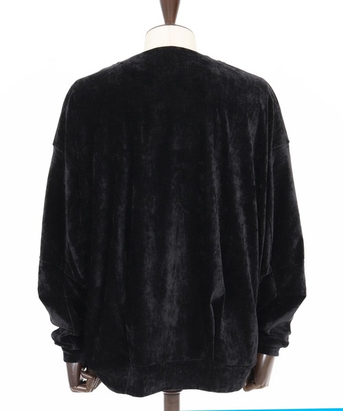 CALL&RESPONSE（コールアンドレスポンス）の「mcg3671-タックカーデ-ビンテージベロア カーディガン（カーディガン/ボレロ・メンズ・グレー/ブラック・2/4）」の18枚目の写真