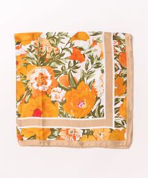 ビッグフラワースカーフ