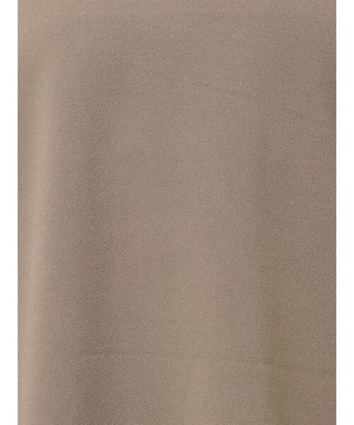 TONAL(トーナル)の「Vガゼットブラウス(シャツ/ブラウス・レディース・オフホワイト/ネイビー/ブラウン/ライトブルー・MEDIUM)」の18枚目の写真